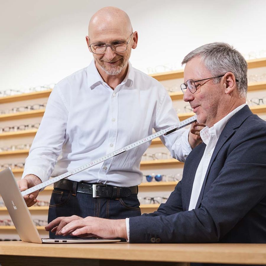 Computerbrillen-Analyse